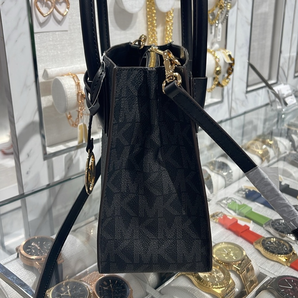 Michael Kors Mercer Medium Two-Tone Logo Crossbody Bag
Black Multi - Picture 7 of 16
